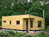 Holzhaus Aufbau